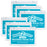 (6 Ea) Washable Stamp Pad Turquoise