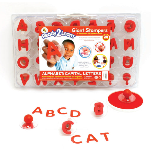 Ready2learn Giant Alphabet Letters Stampers Set Includes Ce-6711&6712