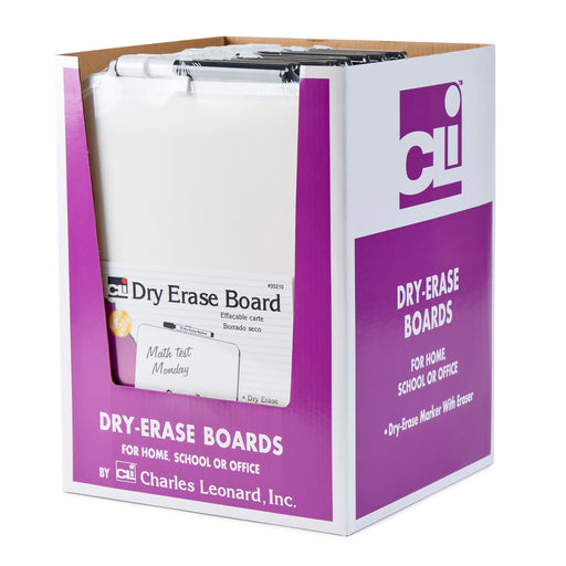 Dry Erase Boards With Frames 12pk Includes Marker W- Eraser