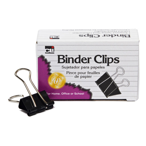 (48 Bx) Binder Clips Mini 12 Per Bx 1-4in Capacity