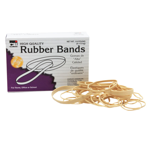 (10 Bx) Rubber Bands Assorted Sizes 1-4lb Box