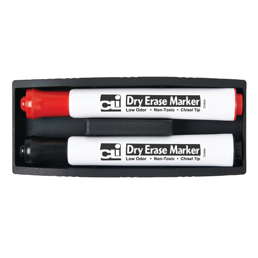 (6 Ea) Magnetic Whiteboard Eraser W- 2 Markers