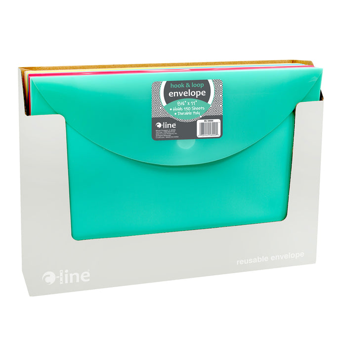 (36 Ea) Xl Poly Envelope Asst Color C Line