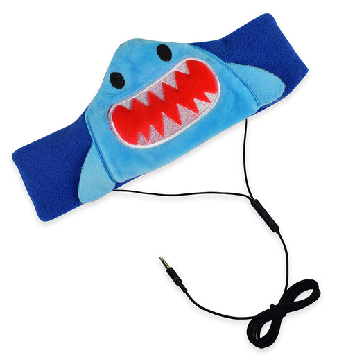 H1 Adjustable Fleece Headband Headphones, Shark