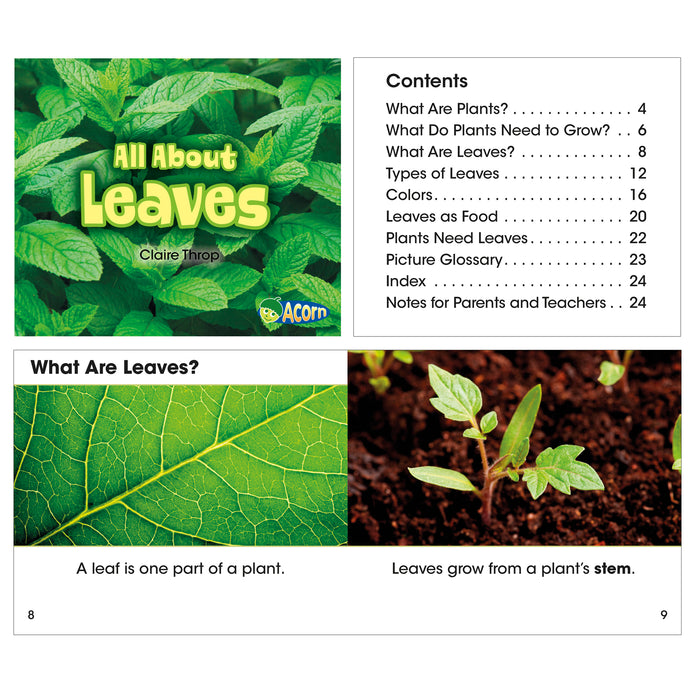 All About Plants 5 Book Set