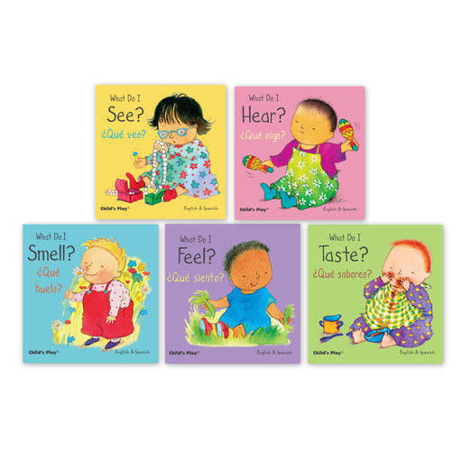 Small Senses Bilingual Board Books, Set of 5