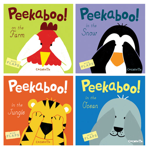 Peekaboo Complete Set Of 4 Board Books