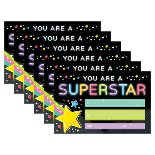 Star Bright Superstar Awards, 30 Per Pack, 6 Packs