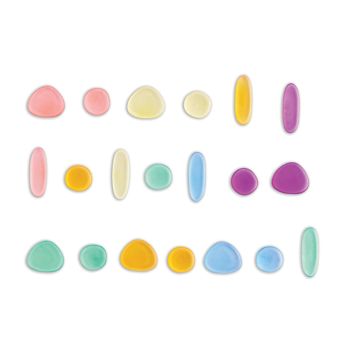 Junior Rainbow Pebbles Clear