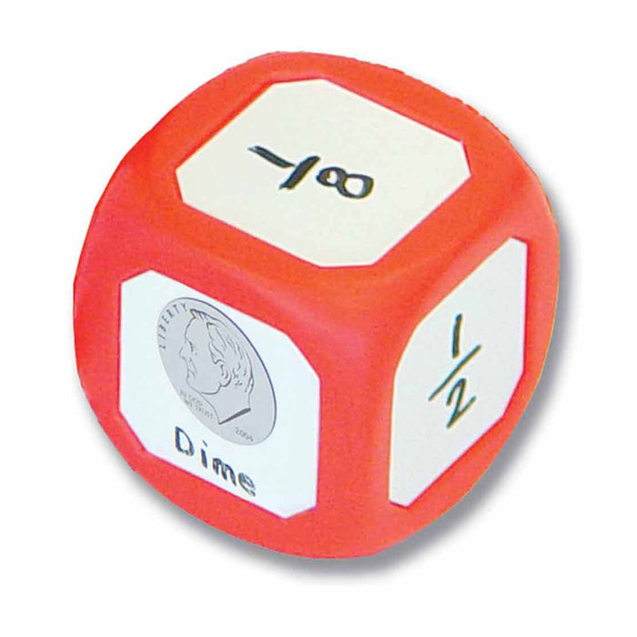 Magnetic Write-on Wipe-off Dice Set Of 4 Small Dice In Assorted Colors