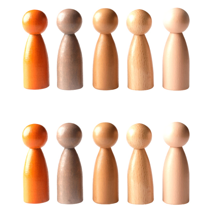 Peg People Of The World Set Of 10