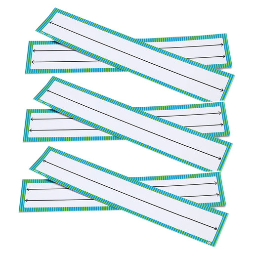 Blank Student Number Lines, 10 Per Pack, 3 Packs