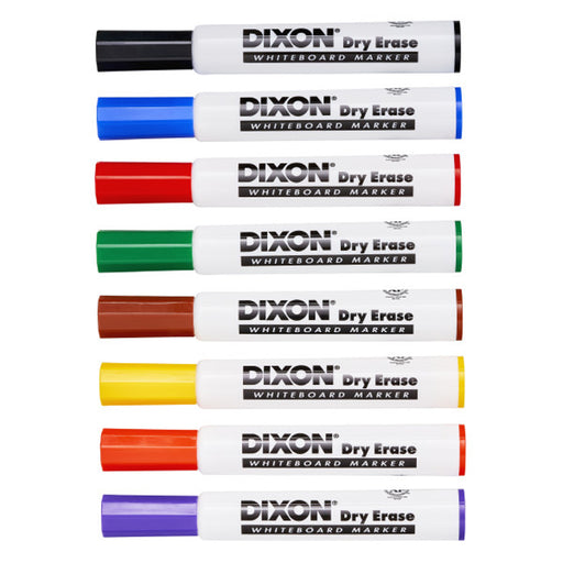 (2 St) Dry Erase Markrs Wedge Tip Set Of 8