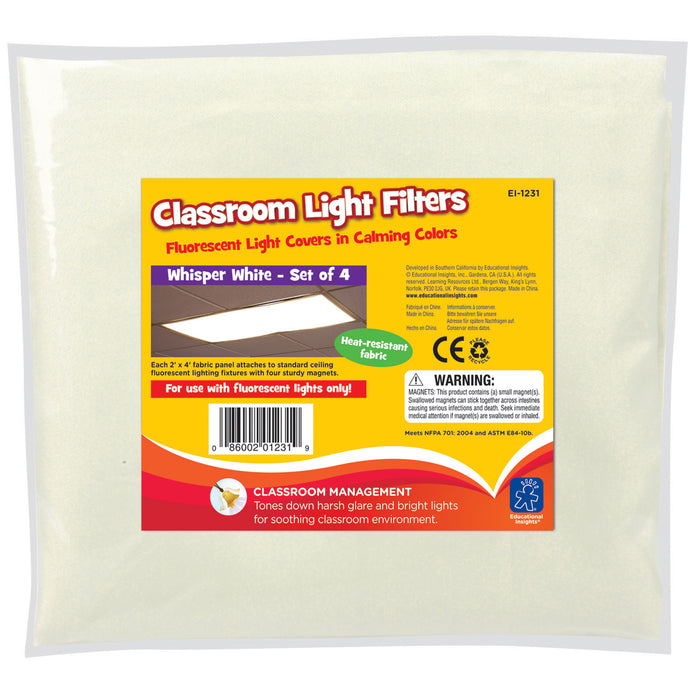 Classroom Mood Filters 4-set Whisper White