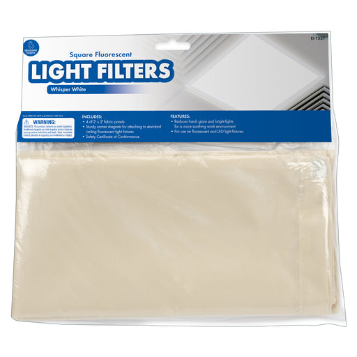 Classroom Light Filters 2x2 White Set Of 4