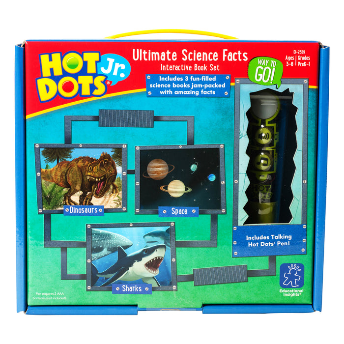 Hot Dots Jr Ultimate Science Facts Interactive Book Set With Pen