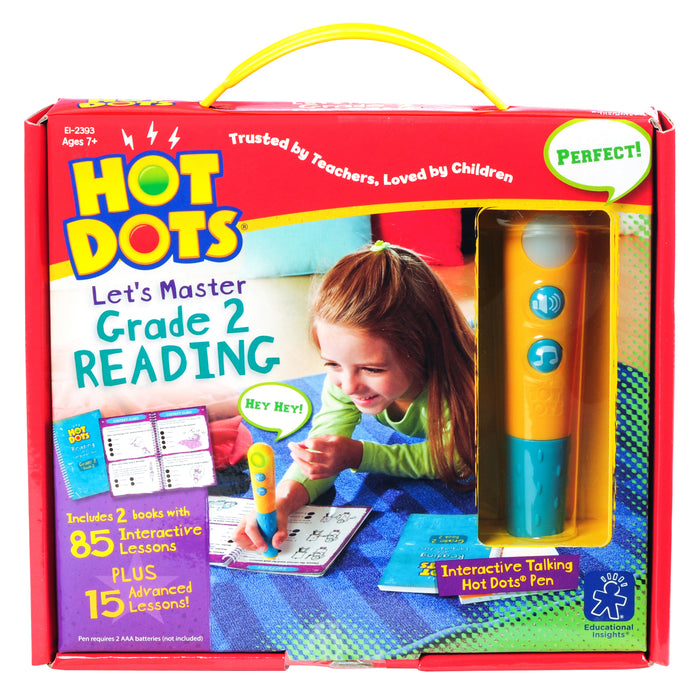 Hot Dots Jr Lets Master Reading Gr 2