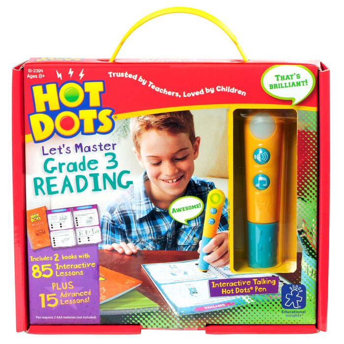 Hot Dots Jr Lets Master Reading Gr 3