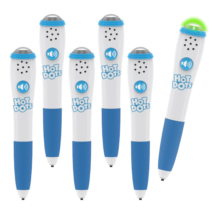 Hot Dots Light-up Interact Pen 6-pk