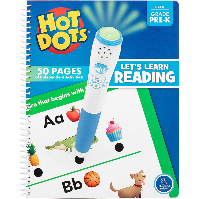 Hot Dots Lets Learn Pre-k Reading
