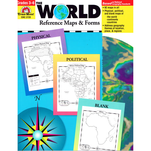 The World Reference Maps & Forms Gr 3-6