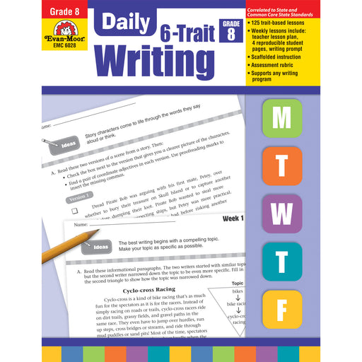 Daily 6 Trait Writing Gr 8
