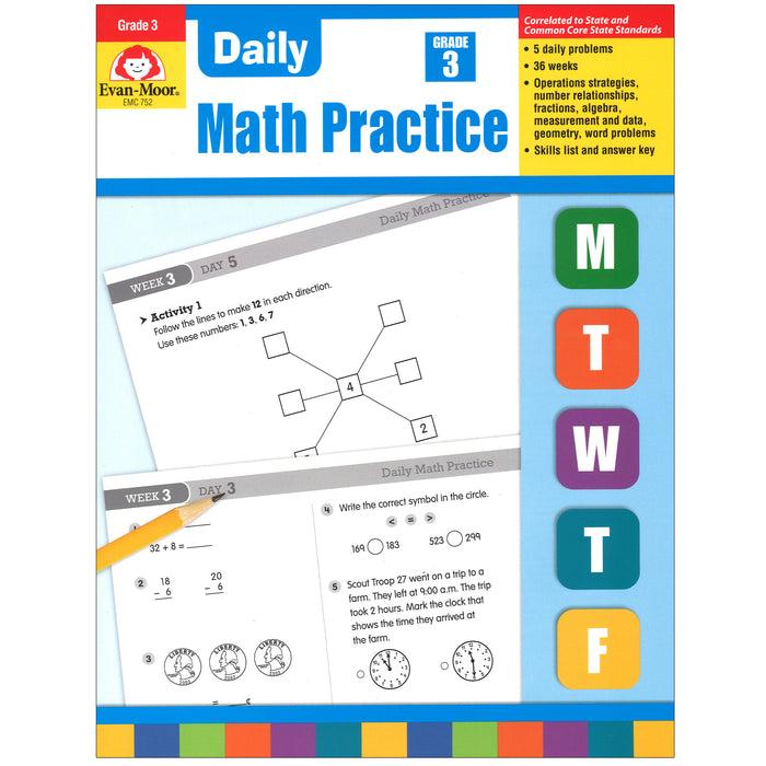 Daily Math Practice Gr 3