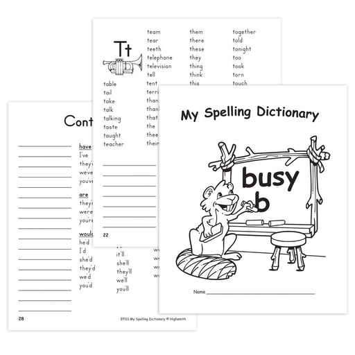 (6 Ea) My Spelling Dictionary
