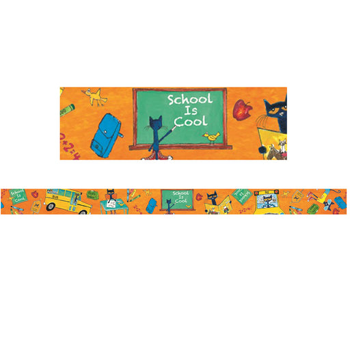 (6 Pk) Pete The Cat School Is Cool Spotlight Border