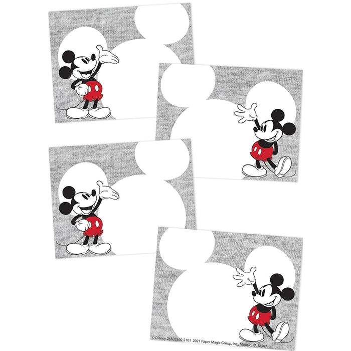 (6 Pk) Mickey Throwback Name Tags