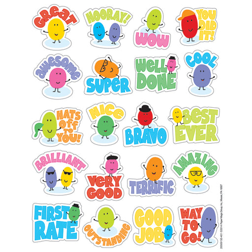 (6 Pk) Jelly Beans Scented Stickers