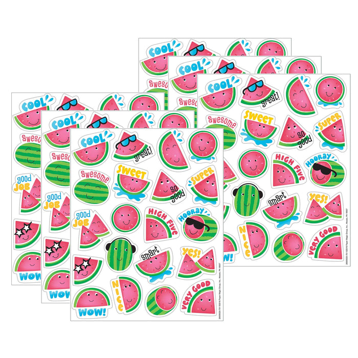 (6 Pk) Watermelon Scented Stickers