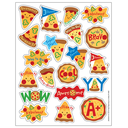 (6 Pk) Pizza Scented Stickers
