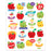 (6 Pk) Apple Stickers Scented