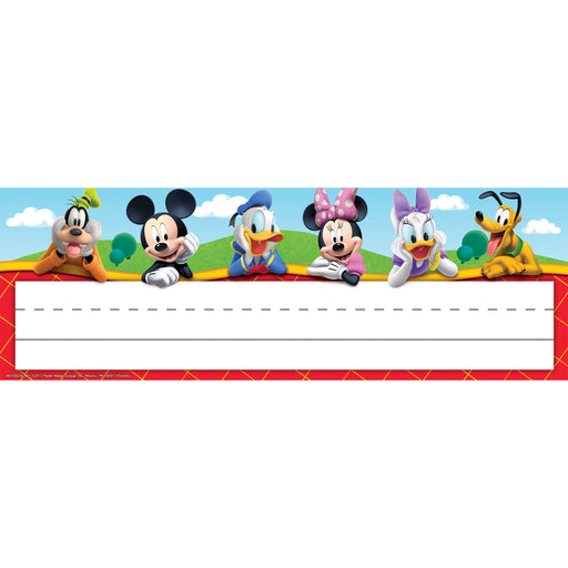 (3 Pk) Mickey Mouse Clubhouse Name Plates