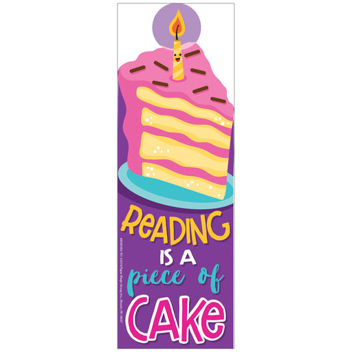 (3 Pk) Cake Bookmarks Scented