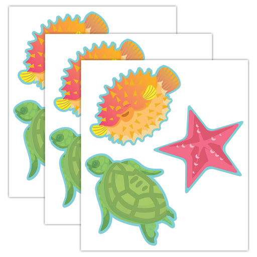 Seas the Day Fish Paper Cut-Outs, 36 Per Pack, 3 Packs
