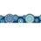 (6 Pk) Blue Harmony Mandala Ex Wide Trim Die Cut Deco