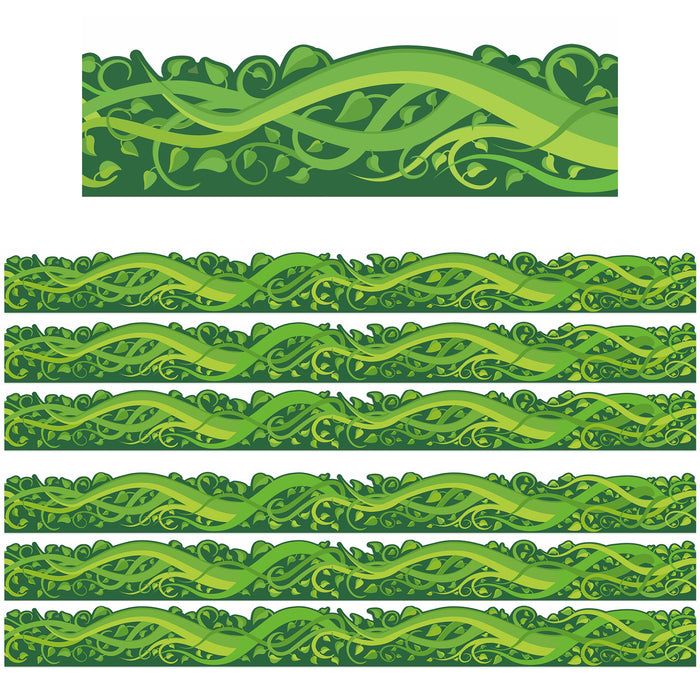 Once Upon A Dream Vines Extra Wide Die-Cut Deco Trim®, 37 Feet Per Pack, 6 Packs