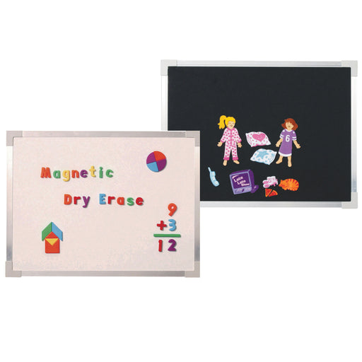 Magnetic Dry Erase-flannel Board