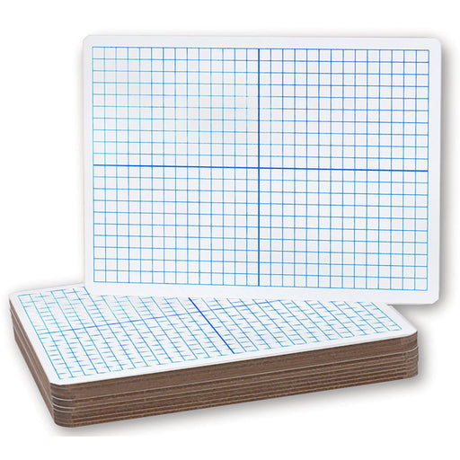 X Y Axis Dry Erase Boards 12-pack
