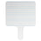 (6 Ea) Rectangle Lined Answer Paddle Dry Erase