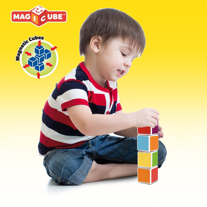 Magicube - 64 Piece Multicolored Free Building Set