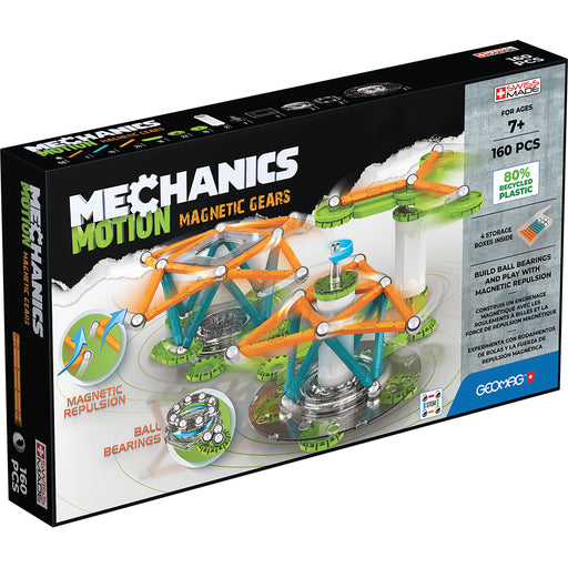 Mechanics Magnetic Gears 160 Pcs Recycled