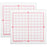 (2 Pk) Graphng Post It Notes Xy Axis 10x10 Squares