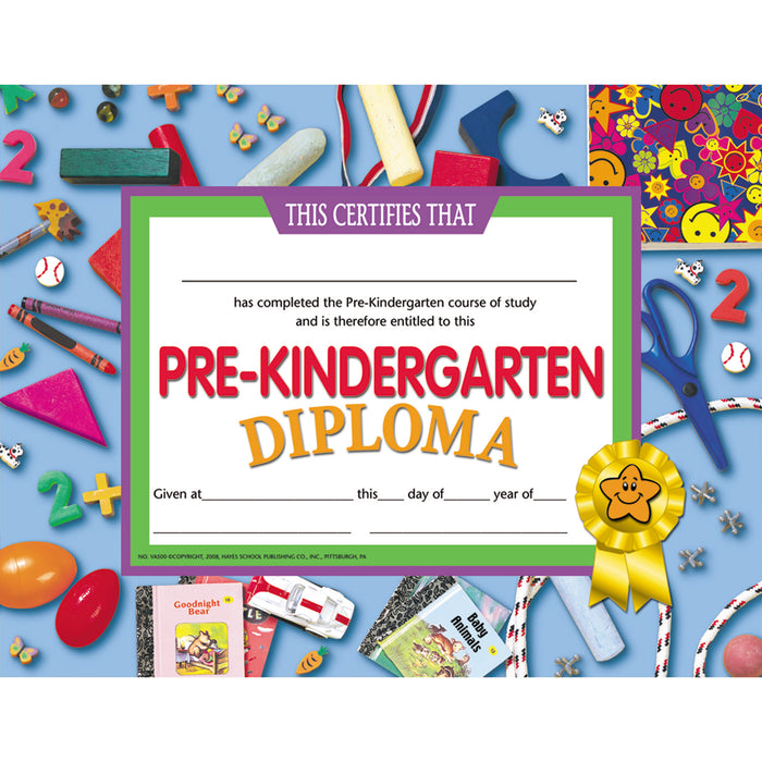 (3 Pk) Pre-kindergarten Diploma