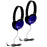 (2 Ea) Primo Stereo Headphones Blue