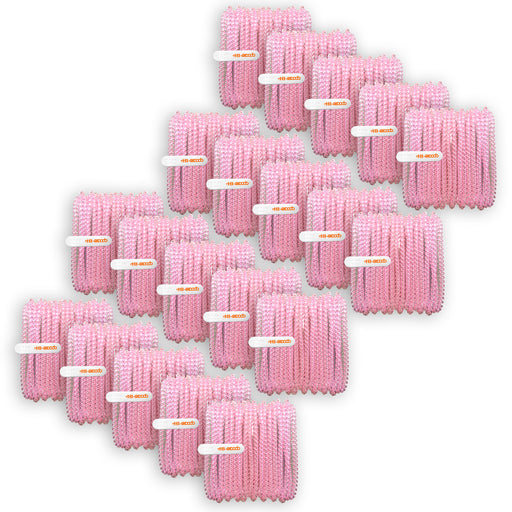 Skooob Tangle Free Earbud Covers - Translucent Pink, Pack of 20