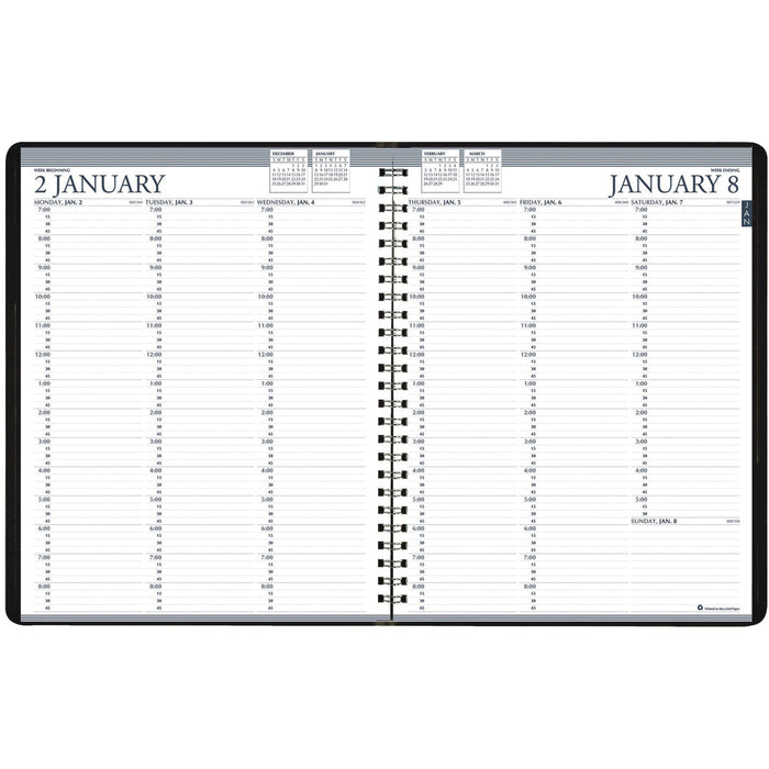Academic Prof Weekly Planner 24 Months Jan - Dec