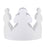 (3 Pk) White Crowns 24 Per Pk